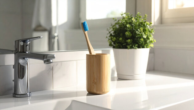 Bright Bathroom Interior
