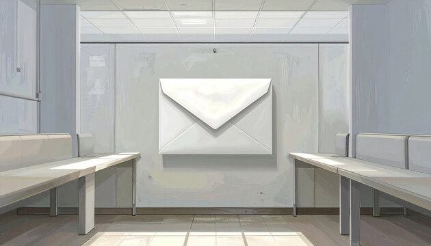 Minimal Mail Waiting Room