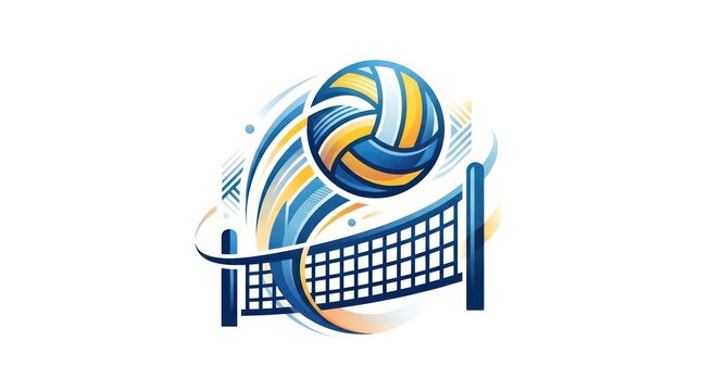 Volleyball Sport Game Net Ball Play.