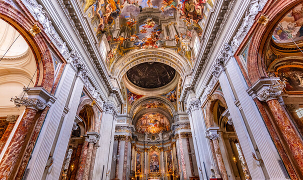 Sant Ignazio church , Rome, Italy