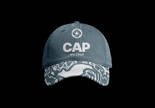 Patterned Cap Mockup