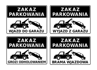 znak zakazu parkowania © robert6666