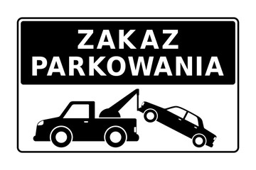 znak zakazu parkowania © robert6666