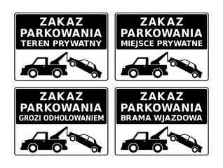 znak zakazu parkowania © robert6666