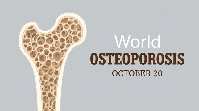 World Osteoporosis Day, bone health awareness
