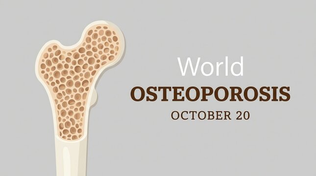 World Osteoporosis Day, bone health awareness