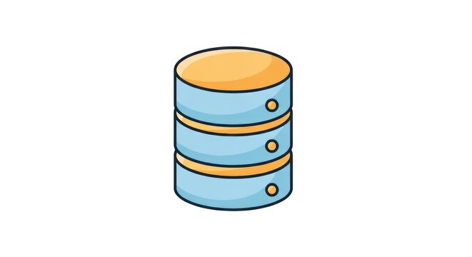 Simple illustration of database server.