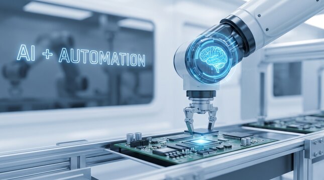 Advanced robotic arm precision assembly with artificial intelligence integration
