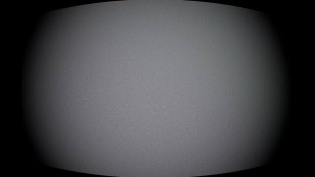 Vintage CRT television screen display texture, retro TV noise distortion effect with curved black border mockup