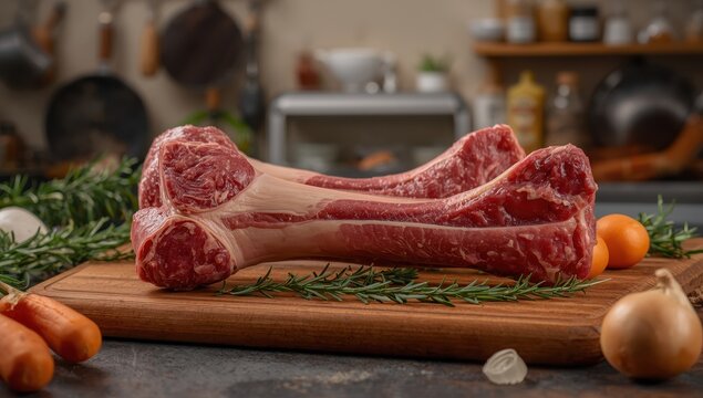 Tail bones of cattle
