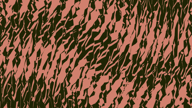 Abstract glitch pattern vector, distorted geometric texture in pink and black, jagged digital noise background, modern glitch art wallpaper