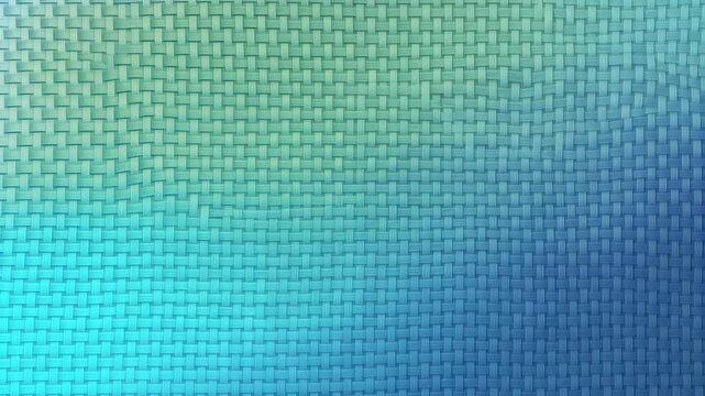 Mesmerizing woven texture video with smooth color transitions showcasing various fabric patterns and designs