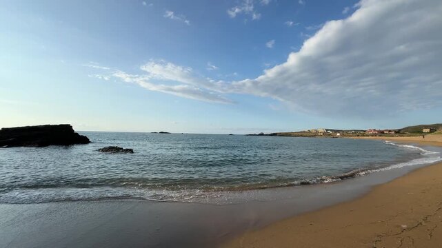 Playa de Verdicio, Asturias, beach