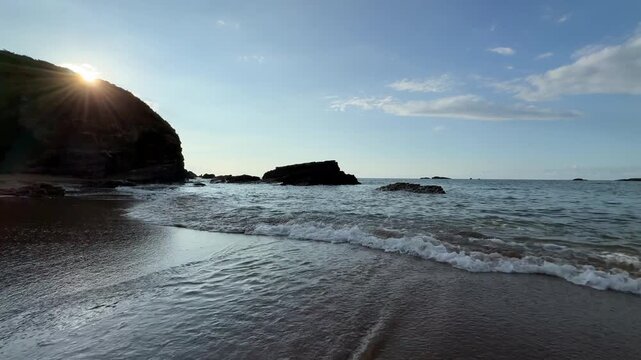 Playa de Verdicio, Asturias, beach