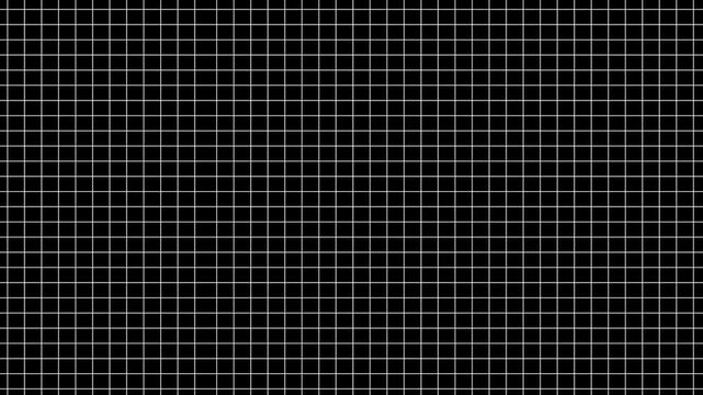 Abstract White Grid Line Technology Background with Futuristic Cyber Digital Pattern