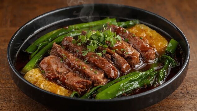 Yuba and Brisket Bake