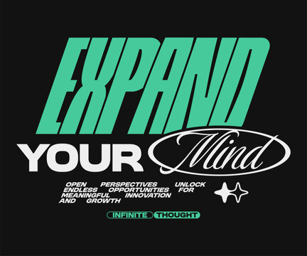 Aesthetic Minimal Quote Typography for Graphic Tee, Urban Clothing Brand Print Design, Inspirational Vector Lettering