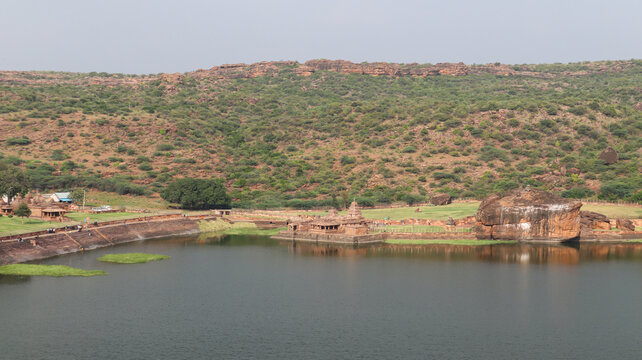 Sri Bhootanatha Gudi Badami Karnataka, India, World UNESCO site.