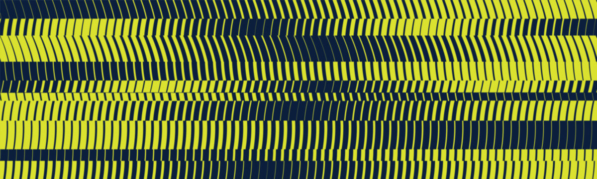 Abstract sports background with vibrant green and navy blue geometric wave pattern diagonal lines. Geometric gradient backdrop with halftone pattern. Ideal for tech, futuristic, digital designs