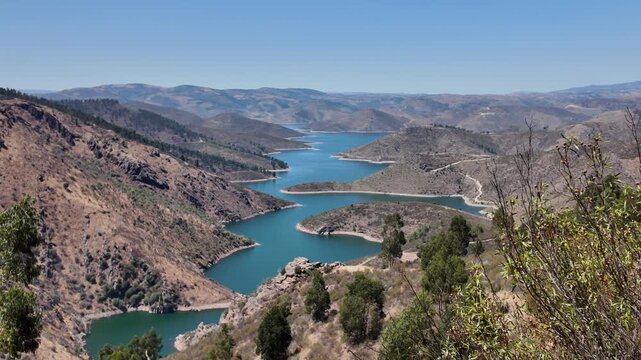 Miradouro da serpente do medal serpentine river landscape