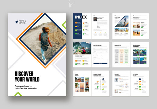 Travel & Tourism Brochure Template
