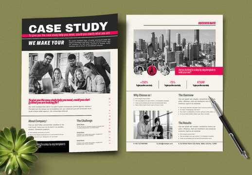 Professional Case Study Report Template
