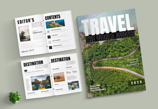 Travel Magazine Design
