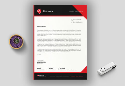 Corporate Letterhead Design
