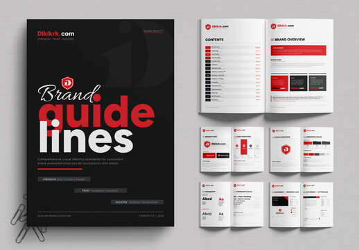 Corporate Brand Guideline Template