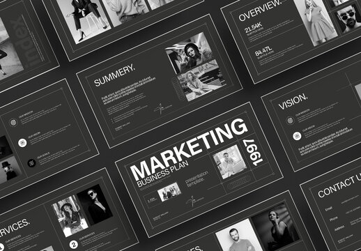 Marketing Plan Presentation Template