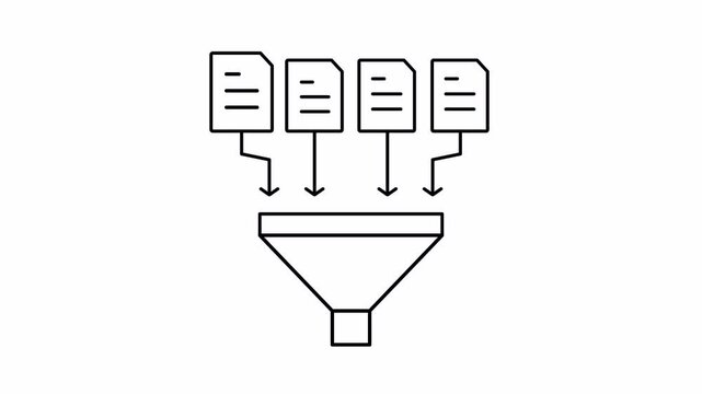 Data Collection motion icon
