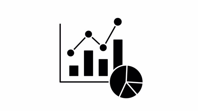 Data Chart motion icon