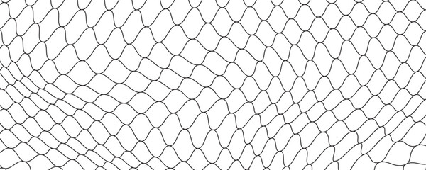 Mesh texture for fishing nets. Seamless pattern for sportswear or soccer goal, volleyball net, basketball hoop, hockey, athletics. Abstract net background for sports vector illustration © srebbek