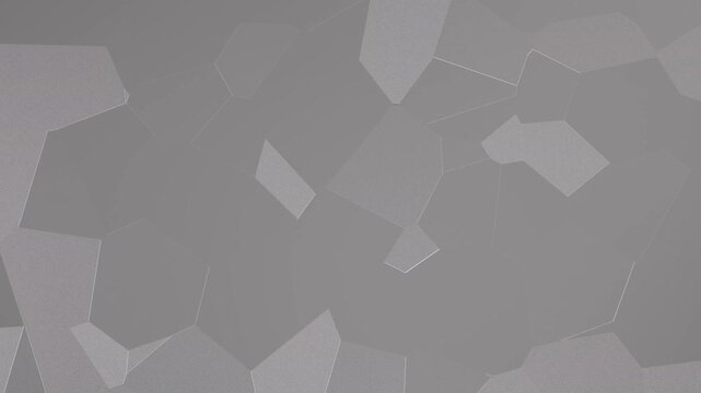 Abstract Silver Polygon Background Loop Animation