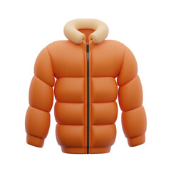 Puffer Jacket 3d illustration © Pentol