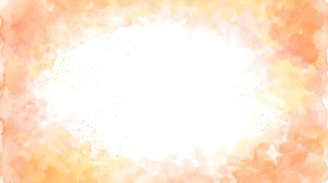 Soft glowing light explosion with warm orange and white hues