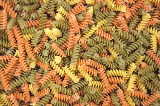 Background image of colorful spiral paste