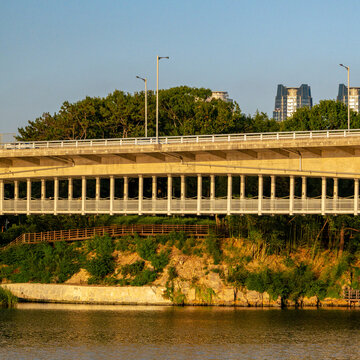 bridge over the river in ulsan