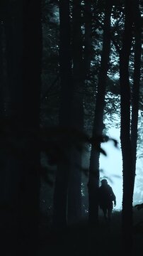 fog in the forest