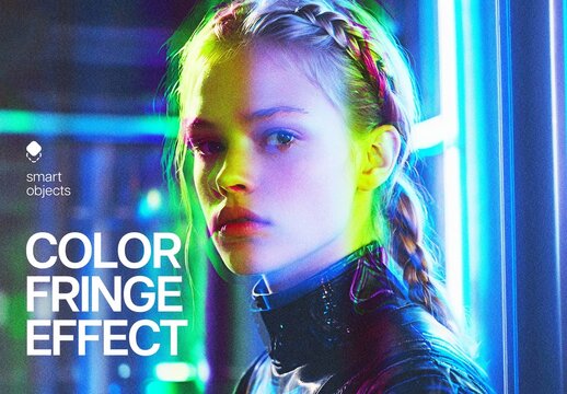 Color Fringe Effect For Poster And Social Media Design