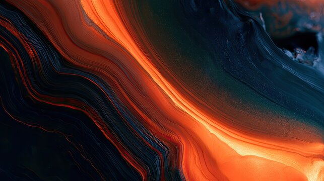 Fiery, molten, liquid textures with deep, dark, cosmic swirls