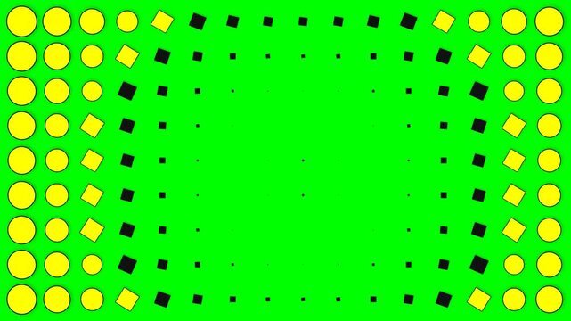 A close up view of a green electronic circuit board with gold contact pads