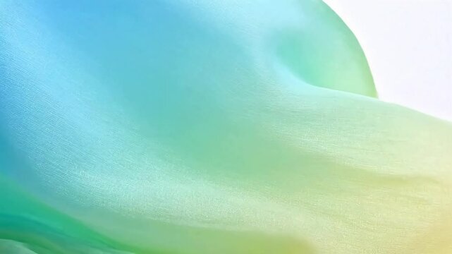 Soft fabric with pastel gradient