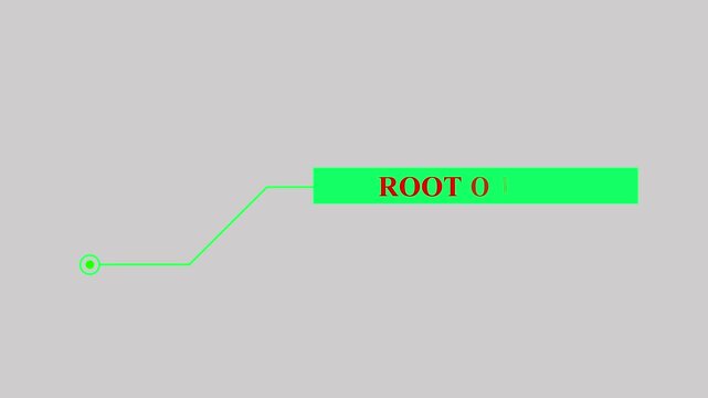 Animation of Callout, HUD UI elements on white color background. Animation of HUD elements with text "root owned". Callout futuristic hud animation digital white six pack on the white screen .