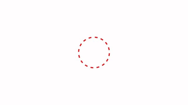 circle animation isolated on transparent background, Handwritten circle shape. For marking text, numbers, marker pen, pencil, logo, hand-drawn circle with alpha channel in 4k.

