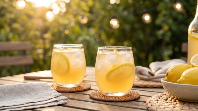 Refreshing Lemonade Glasses for Summer Bank Holiday