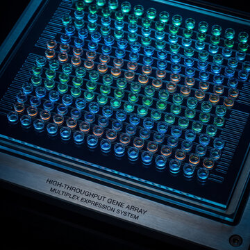Multiplex Gene Array Biochip High Throughput Screening Technology