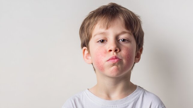 Realistic medical 3D illustration depicting mumps viral infection affecting human parotid salivary glands, swollen cheek and jaw symptoms, contagious viral childhood disease anatomy diagram for medica