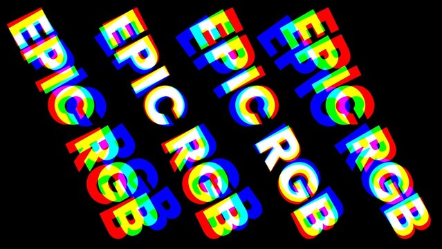 Analog Drift RGB Echo Grunge Reveal