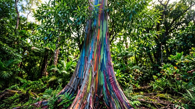 The Rainbow Eucalyptus: Nature's Living Masterpiece